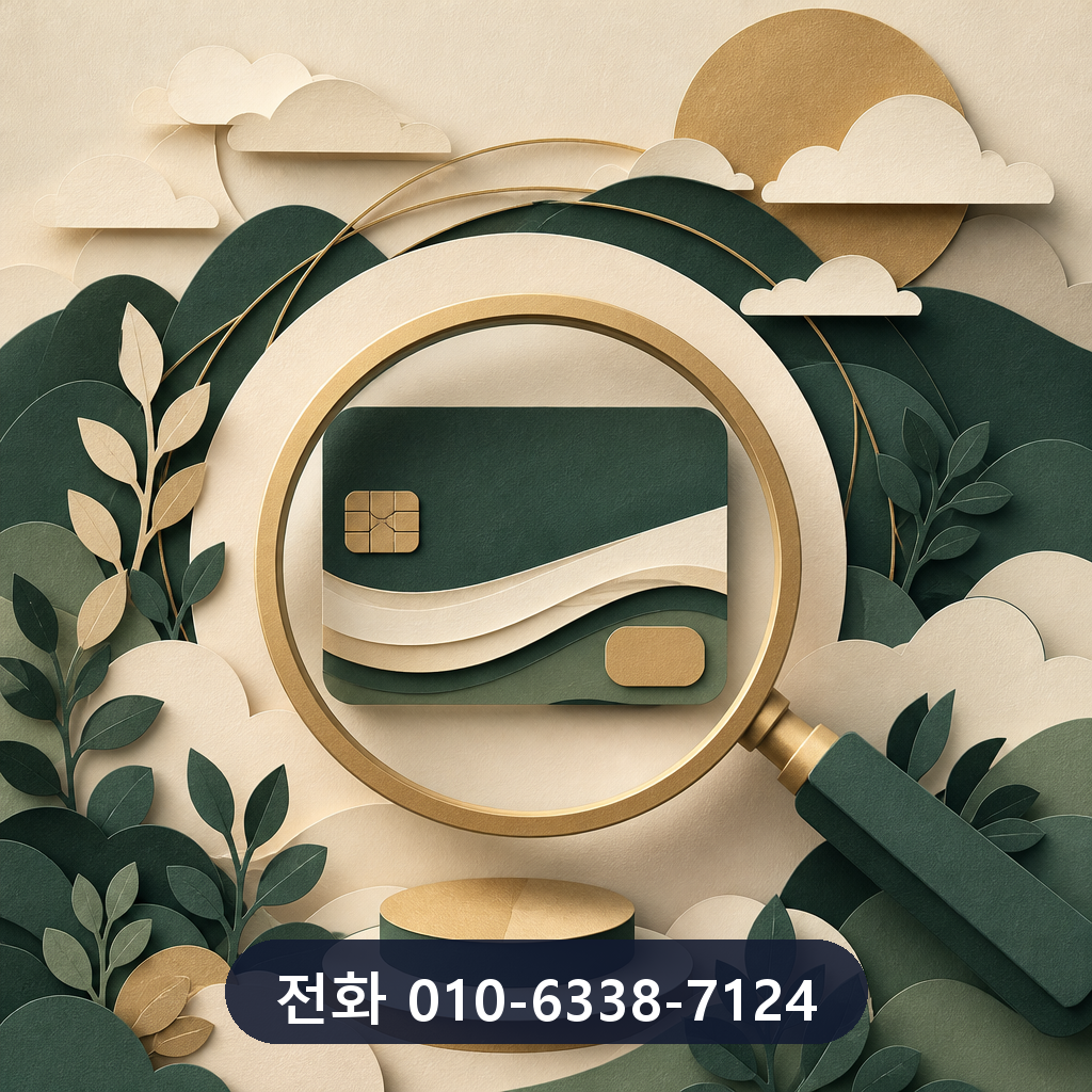 카드깡 하는 곳 한도 확인 이미지