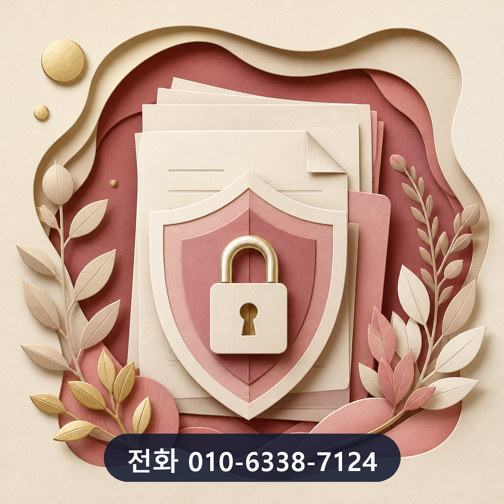 카드깡 하는 곳 개인정보 보호 이미지